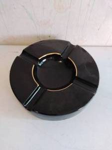 Black Ceramic Cigar Ashtray