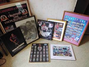 Eight Pieces of Hockey Art