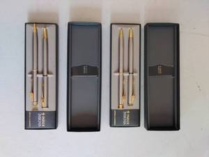 Four Parker Insignia Pens