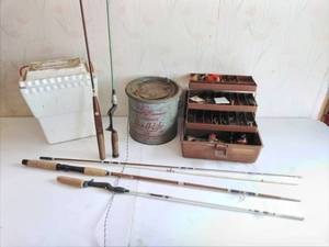 Collection of Fishing Equipment