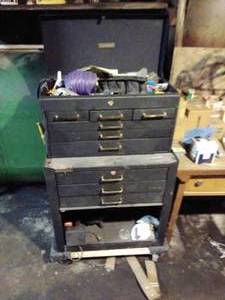Toolchest FULL of Tools & Workbench FULL of Supplies