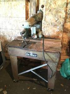 DeWalt Radial Arm Saw