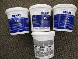 lot 9 image: (4) Henry Adhesive (1 GallonEa.)...