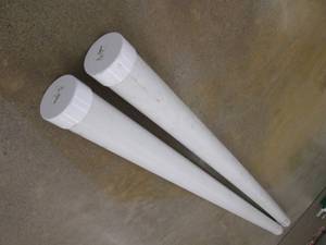 lot 26 image: (2) 4 Cresline PVC Sewer Pipe With...