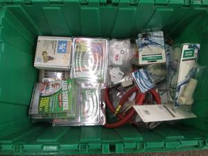 lot 27 image: O-Rings, Spring Clamps, Nuts, Valve...