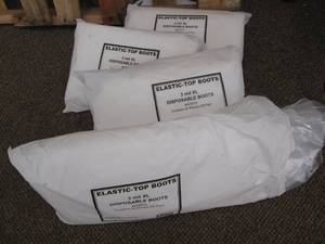 lot 43 image: (3) 25 Pair of Elastic-Top Disposab...