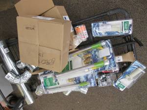 lot 46 image: Drain Valves, Galvanized Elbows, Ga...