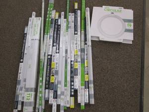 lot 47 image: 16 Circular Light & Other Light Bu...