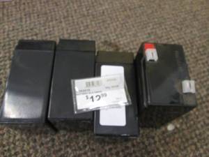 lot 54 image: (4) Batteries See Photos...