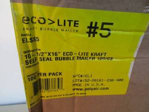lot 92 image: Bubble Mailers