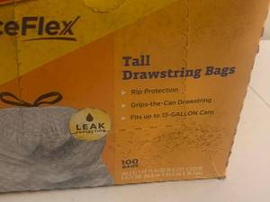 lot 136 image: Glad Drawstring Bags