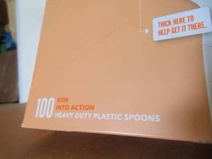 lot 104 image: Plastic Spoons