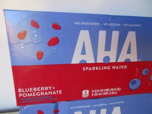 lot 20 image: AHA Sparkling Water