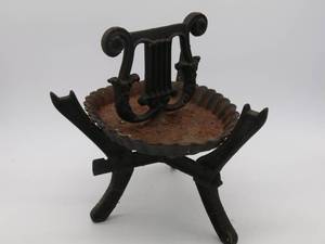 Antique cast iron boot scraper