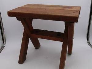 Wooden bench