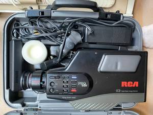 RCA vintage video camera