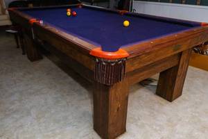 Custom made Peters Billiards Table