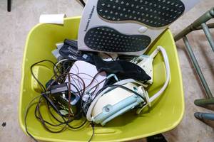 Box of electronics