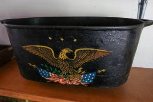 Cast iron American Eagle tub