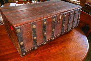 Rustic Hand Made Antique Chest