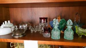 Lot of Glass Decor&nbsp