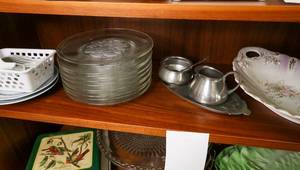 Lot of Spoons  Sugar and cream set
