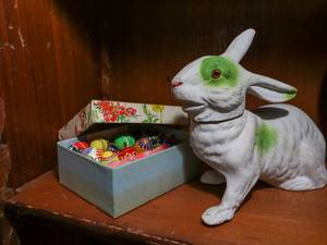 Set of Rabbit Themed Dcor