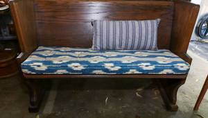 &nbspSolid Oak Church Pew