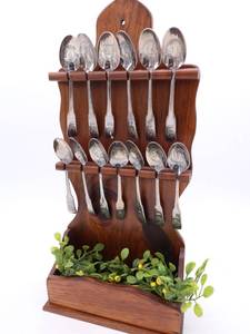 Charming picture and Fancy spoon Collection with Stand