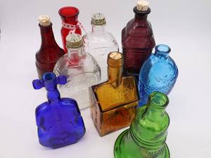 Awesome Clollection of Decorative Antique Bottles