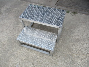 Aluminum Camper Steps