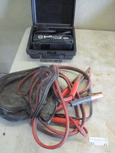 Inflator and jumper cables