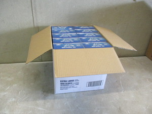 Case of 10 (100 Pair Each Box) Clear Vinyl XL Gloves.