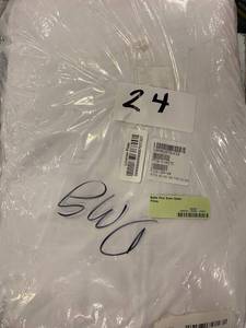 lot 24 image: Better Firm Down Queen Pillow, PP30-Q-WHITE - NEW