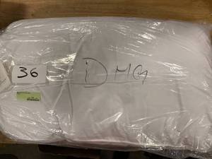lot 36 image: Better Extra Firm Down King Pillow, PP32-K-WHITE - NEW