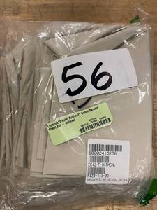lot 56 image: Legends Hotel Supima Cotton Percale Sheet Set (FULL) - Oatmeal, EC42-F-OATMEAL - NEW