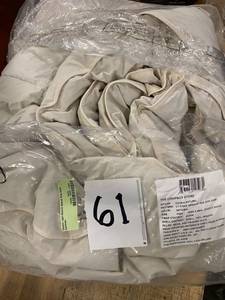 lot 61 image: Organic Light Warmth Natural King Down Comforter, C2V6-K-NATURAL - NEW
