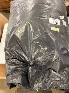 lot 76 image: Pillowtop 5 in. Full Down Featherbed Mattress Topper, FA32-F-WHITE - NEW