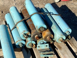 Pallet Lot Of (12) Heavy Duty Rollers