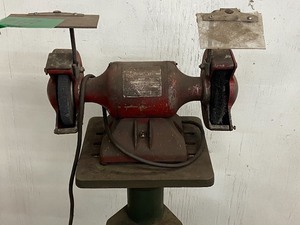 Baldor Dual-Wheel Grinder With Stand