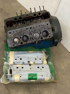 Antique Ford Model-A Engine