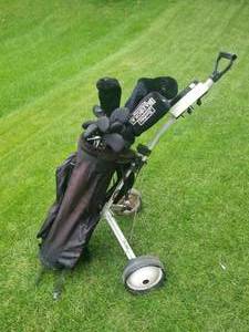 lot 169 image: Tour Edge Left Handed Golf Clubs