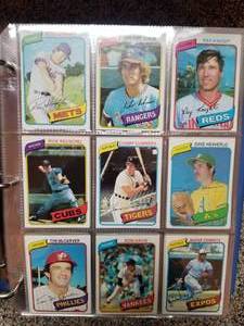 lot 56 image: Topps Baseball Cards Full Sets 1978-1980