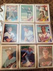 lot 43 image: Topps Baseball Cards Full Set 1988-1990