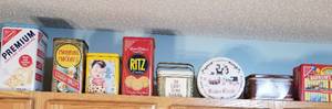 lot 17 image: Vintage Collection of Pantry Tins