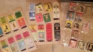 lot 25 image: 100s and 100s of Vintage Pin-Up Matchbooks
