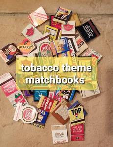 lot 28 image: Collection of Tobacco Matchbooks