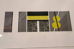 lot 22 image: Green Olives Framed Screen Print By Toni Dachis