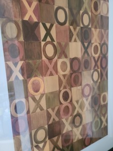 lot 25 image: XO Framed Screen Print By Toni Dachis