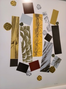 lot 29 image: A Happy Balance Framed Screen Print By Toni Dachis